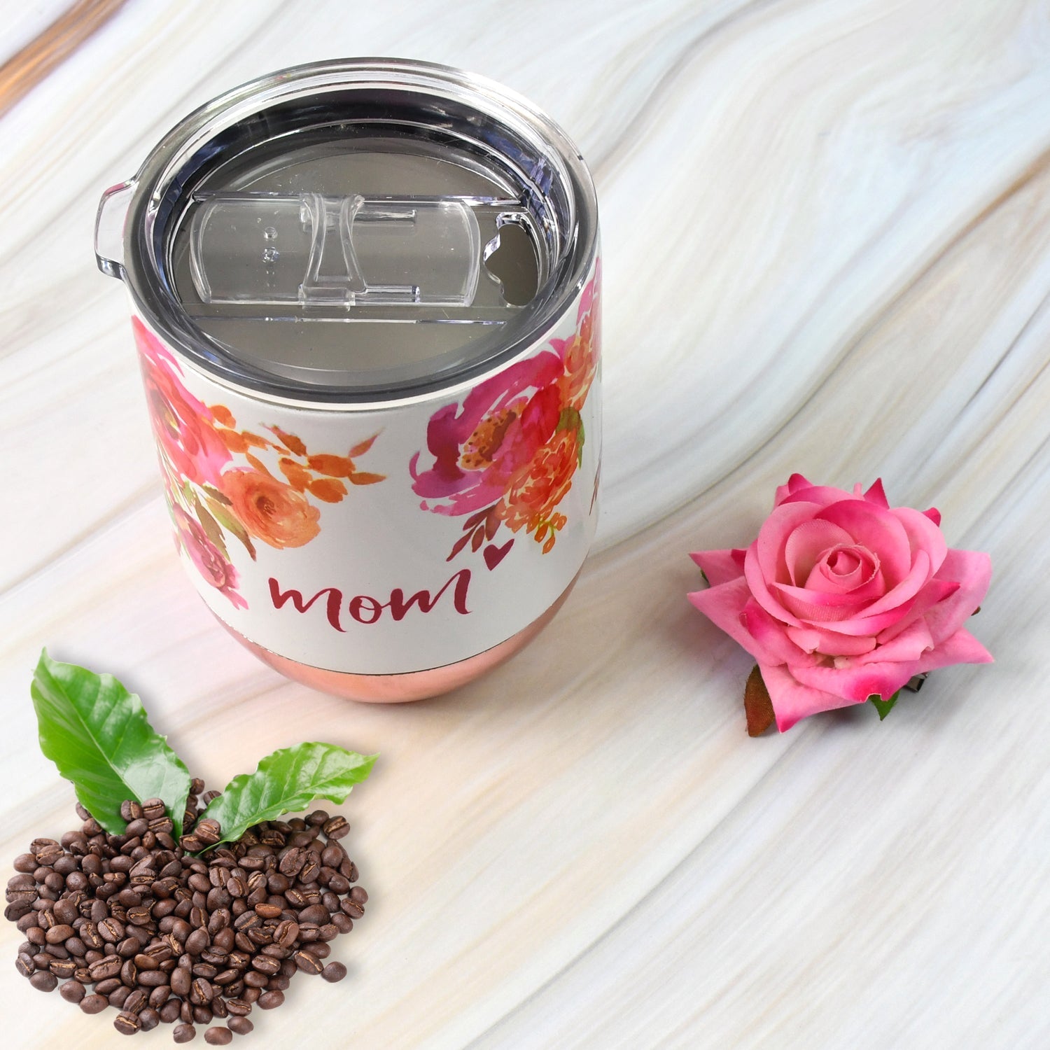 Stainless Steel Vacuum Insulated Mug with Lid (1 Pc / Mix Design & Color) Stainless Steel Vacuum Insulated Mug with Lid (1 Pc / Mix Design & Color)